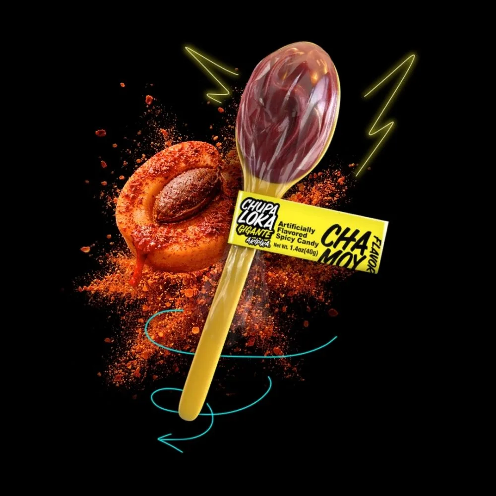 Akipika chupaloka Chamoy - Intense flavor.