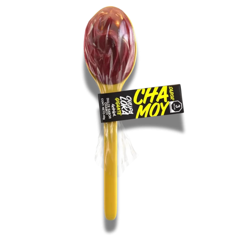 Cuchara extragrande de tamarindo con sabor icónico a chamoy.