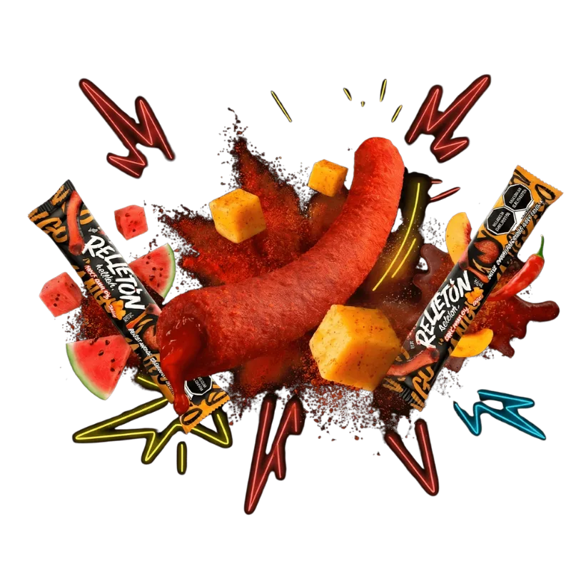 Imagen de Relletón Akipika, dulce innovador de tamarindo con relleno de fruta.